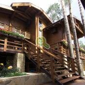 Коттедж из кедрового клееного бруса.