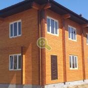 Двухэтажный дом из клееного бруса